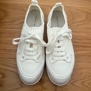 White Chunky Sneakers